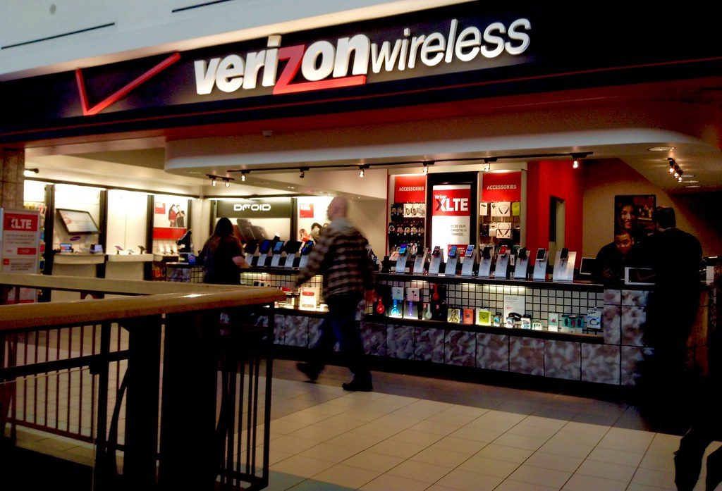 Una de las muchas ubicaciones de Verizon