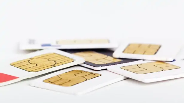 Tarjeta SIM para falla de actualización celular