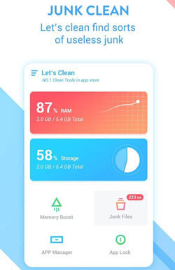La mejor aplicación para limpiar el teléfono como Ace Cleaner