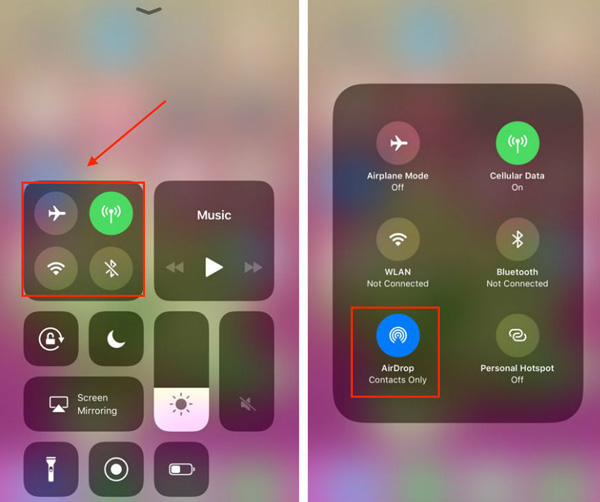 Cómo transferir datos a una nueva ID de Apple por AirDrop