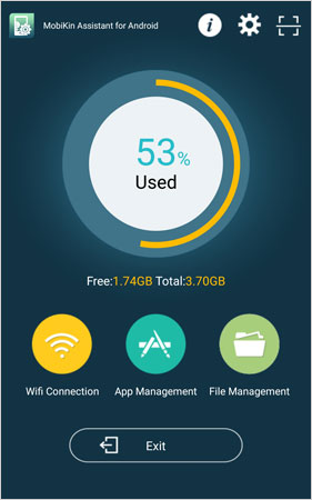 Aplicación asistente de Android