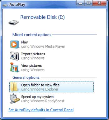 Saca las fotos del teléfono con la pantalla rota a través de AutOplay