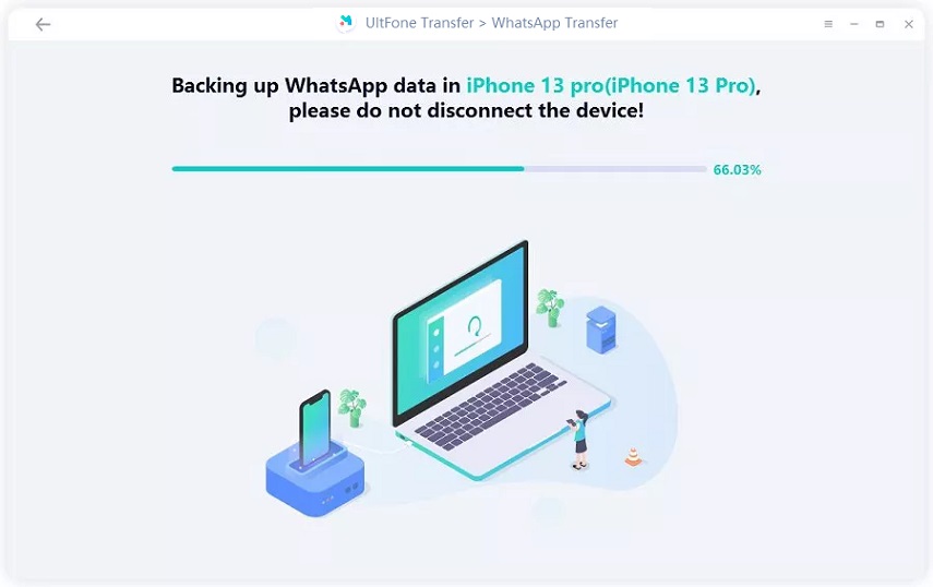 Whatsapp Cache está siendo respaldado