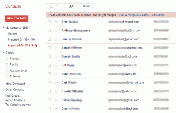 Cómo transferir contactos de Samsung a la computadora portátil a través de Gmail