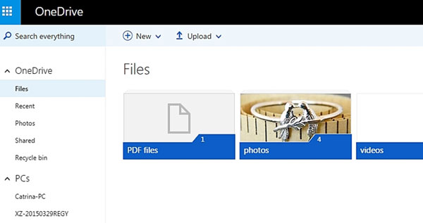 OneDrive - Alternativa a iCloud