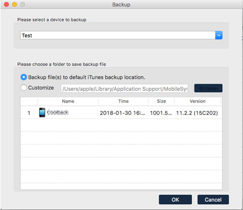 Mensajes de sincronización y otros archivos de iPhone a Mac
