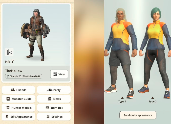 Haga clic en Hunter Avatar