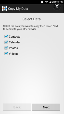 Transfiera los contactos de Samsung a iPhone con copiar mis datos