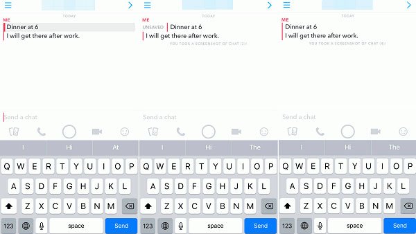 Cómo eliminar los mensajes guardados de Snapchat