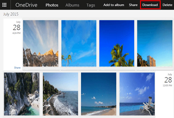 Descargar fotos de OneDrive a Lenovo Laptop