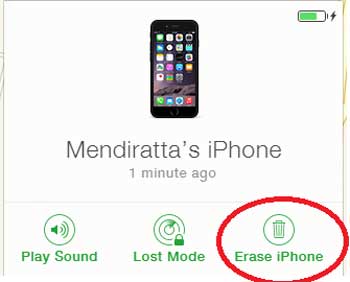 Cómo omitir el iPhone no disponible sin computadora usando iCloud