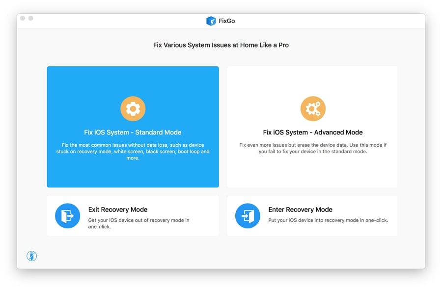 Use itooltab fixgo para reparar el correo de voz visual no funciona