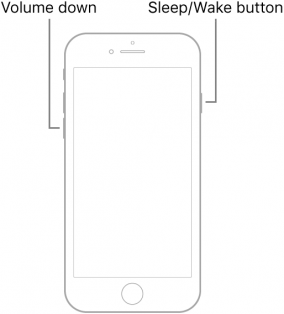 Restablecimiento duro iPhone 7 