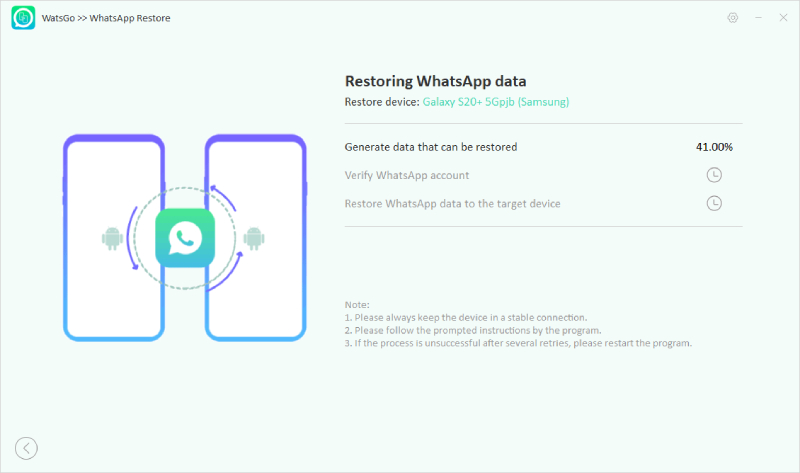 Generar una copia de seguridad de Whatsapp