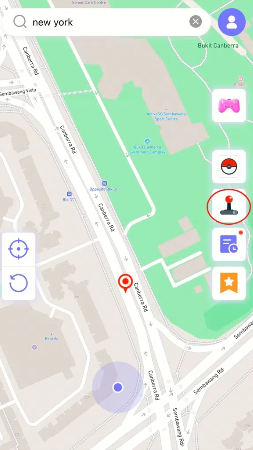 Joystick GPS Anygo iOS