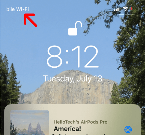 ¿Cómo sabes que la llamada wifi está habilitada? 