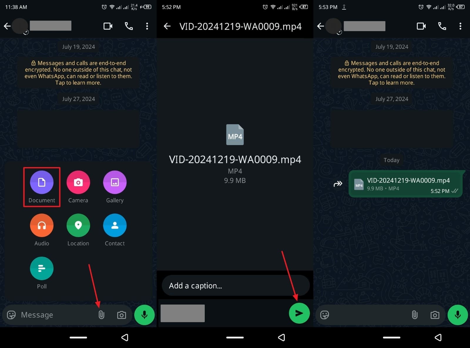 Enviar archivos adjuntos desde Android