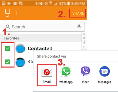 Cómo mover contactos de Samsung al iPhone 16 con el archivo VCF