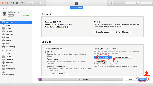 transferencia de datos de iPad a iPad con iTunes