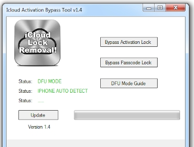 Descarga gratuita de la herramienta de extracción de bloqueo de activación de iCloud - Herramienta de bypass de activación de iCloud Versión 1.4