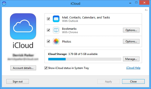 Eliminar copias de seguridad de iCloud en Windows