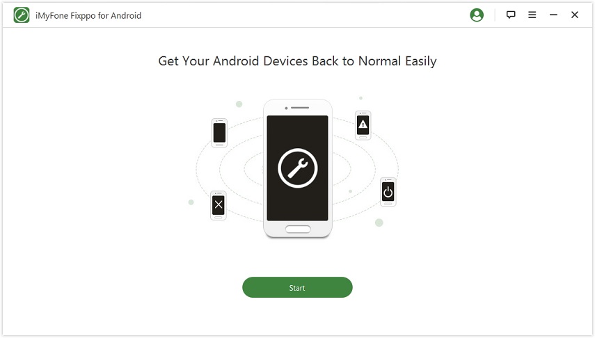 Reparación del sistema de Android de IMyfone Fixpo