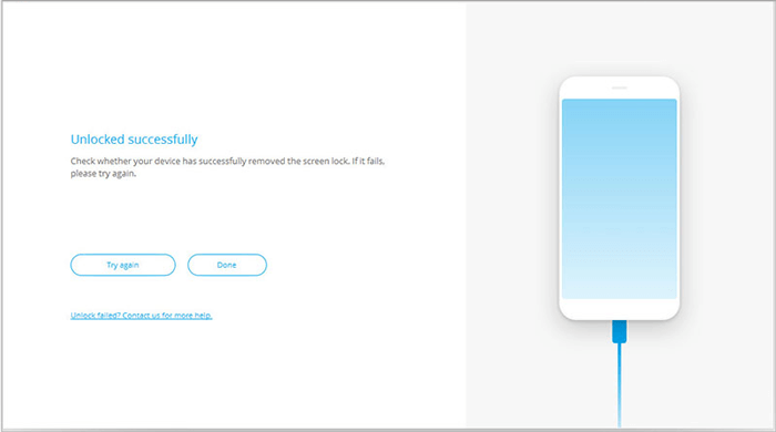 Desbloquear con éxito el código de contraseña de iPad