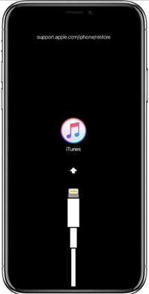 Modo de recuperación del iPhone X
