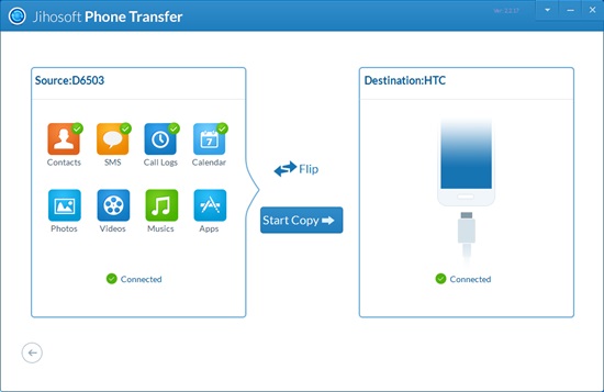 herramienta de transferencia móvil