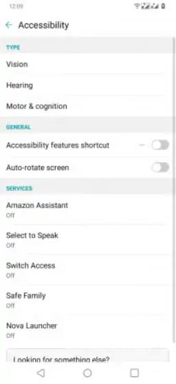 pasar por alto la cuenta de Google en LG sin computadora mediante accesibilidad