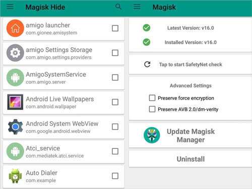El mejor limpiador de memoria de Android como Magisk