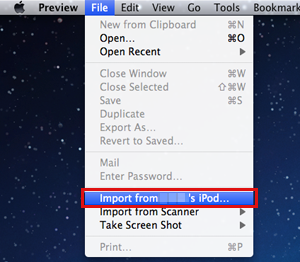 Cómo transferir películas de iPad a MacBook Pro con vista previa