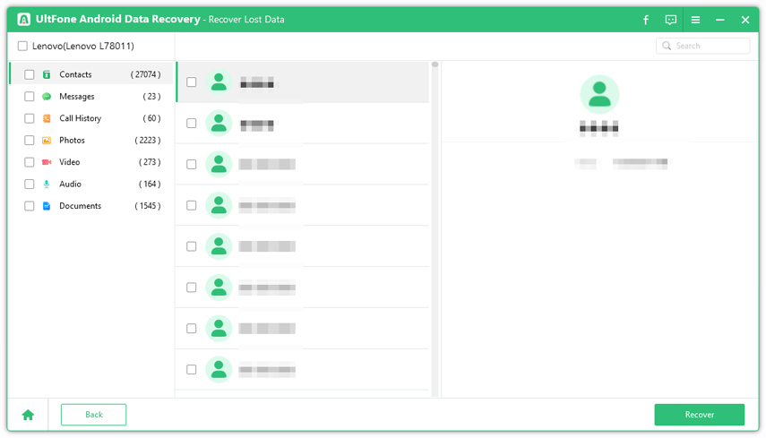 Recuperar contactos en el teléfono Huawei