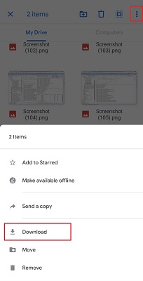 Recuperar los datos de Xiaomi de Google Drive