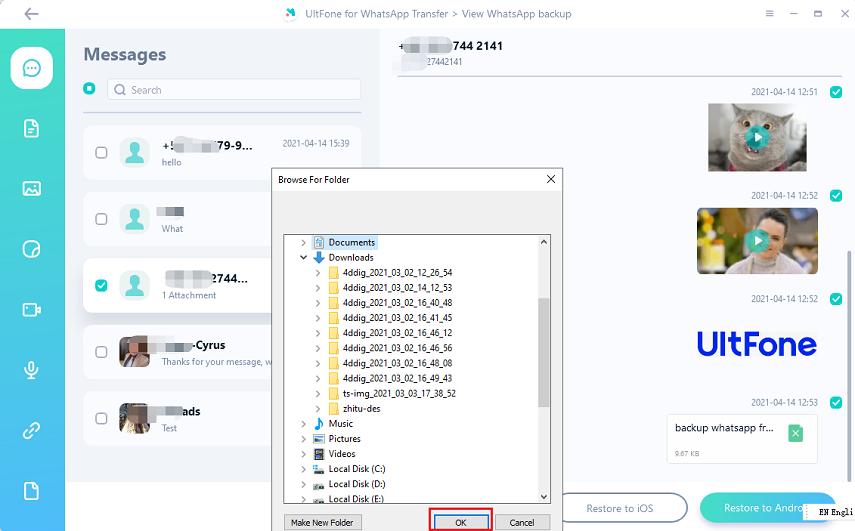 Exportar chat de whatsapp a Windows y Mac