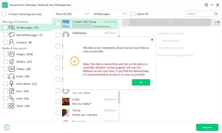 Cómo recuperar el historial de llamadas de whatsapp eliminado en iPhone