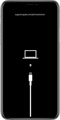 Modo de recuperación de iPhone