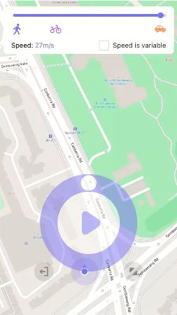 Inicio del botón Anygo iOS