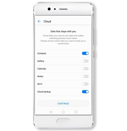 Contactos de sincronización utilizando Huawei Cloud