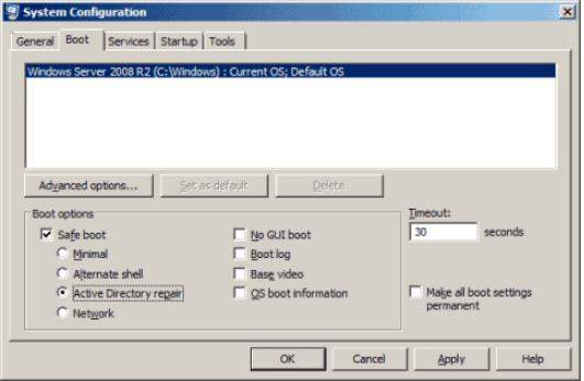 Restablecer la contraseña DSRM Windows Server 2012 R2