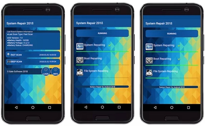 reparación del sistema Android 2019