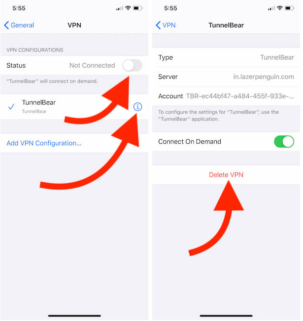 ALTAGLE VPN OFF