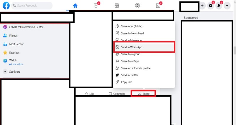 Cómo transferir video de Facebook a WhatsApp en PC