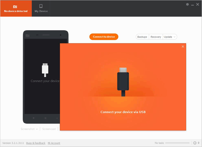 Realice una copia de seguridad del teléfono Xiaomi con Mi PC Suite