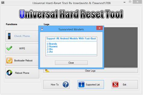 Software de borrador de datos de Android como la herramienta Universal Hard Rein