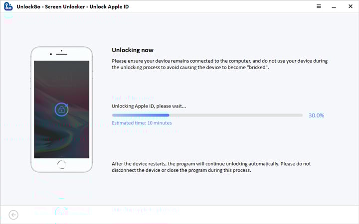Comience a desbloquear la identificación de Apple