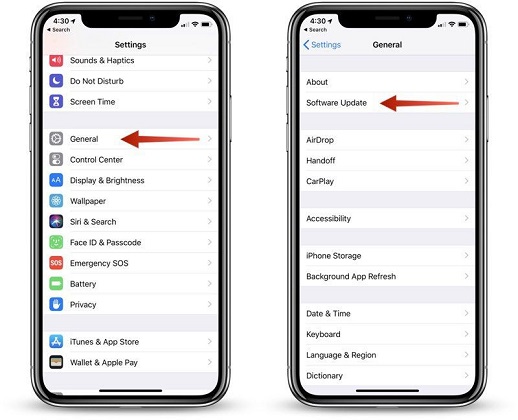 Actualizar iOS