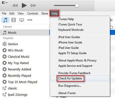 Actualizar iTunes