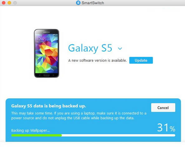 Actualizar firmware de Samsung
