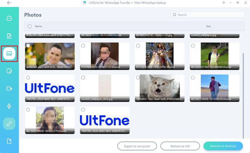 Vista previa de chat de whatsapp